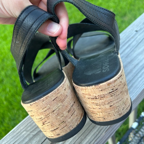 Sorel Cameron Flatform Slingback Sandals 8.5 - Picture 7 of 9